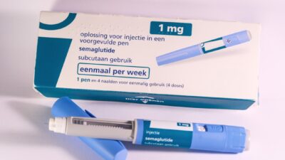 Medicine box and injection pens for medical use.