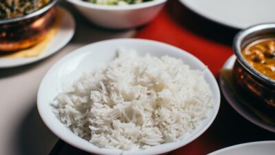 rice in bowl