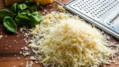 yellow rice on brown wooden table