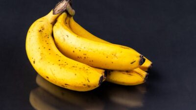 a bunch of bananas sitting on top of a table