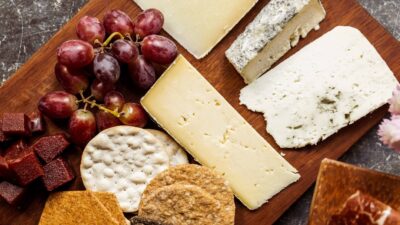 a plate of food