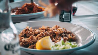 food on plate